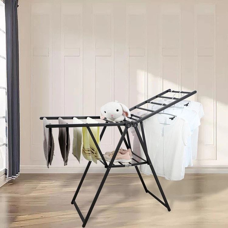 Floor-standing Folding Air-drying Machine With Wing Profile factory